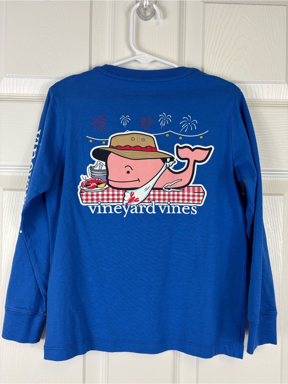NWT Vineyard Vines lobster whale long sleeve tee sz 5